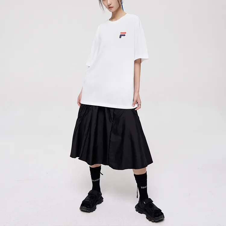 FILA FUSION FOB Series T Shirt Unisex White-2