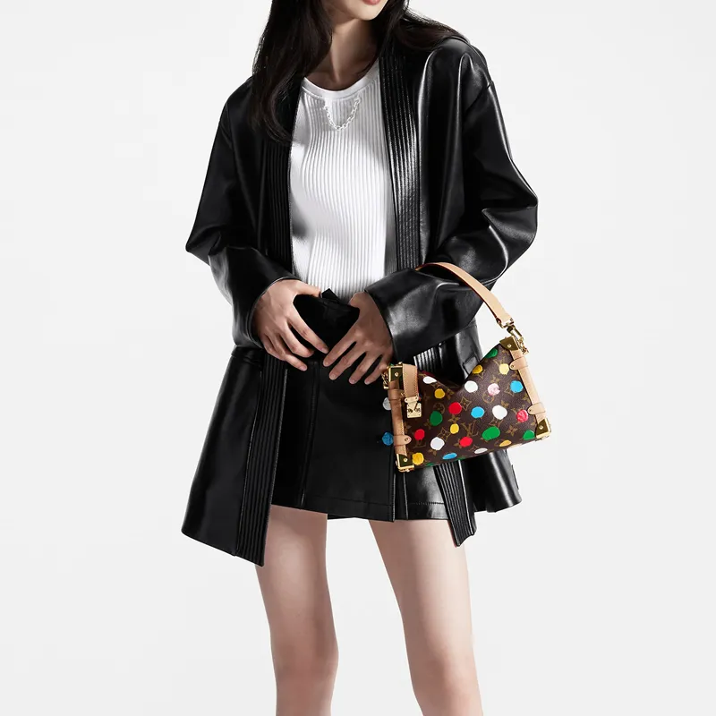 LOUIS VUITTON X Yayoi Kusama Side Trunk Monogram Multicolor-4