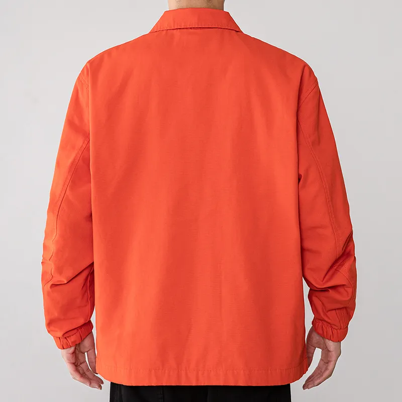Timberland Puffer Jacket Men's Orange Red-3