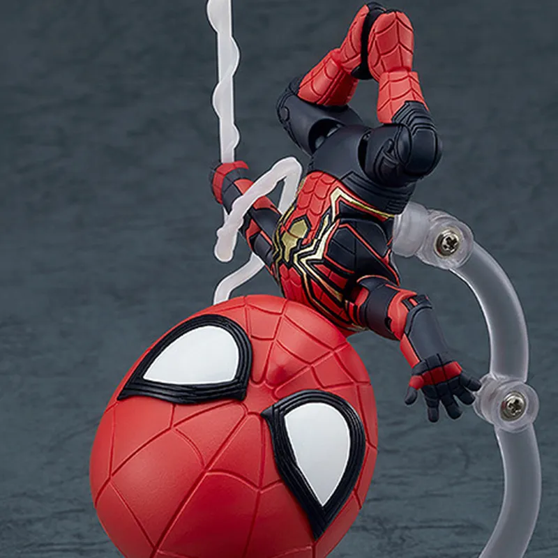 GSC Spider Man Nendoroid No.1917 'The Hero Without A Return' Chibi Figures 10cm-3