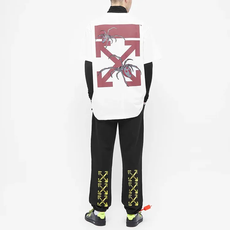 OFF WHITE Oversized Fit Arachno Arrows T Shirt-3