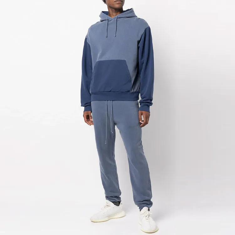 John Elliott 1992 Two tone Cotton Hoodie-1