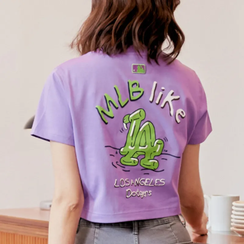 MLB FW21 Truncated Top Women's Purple-3