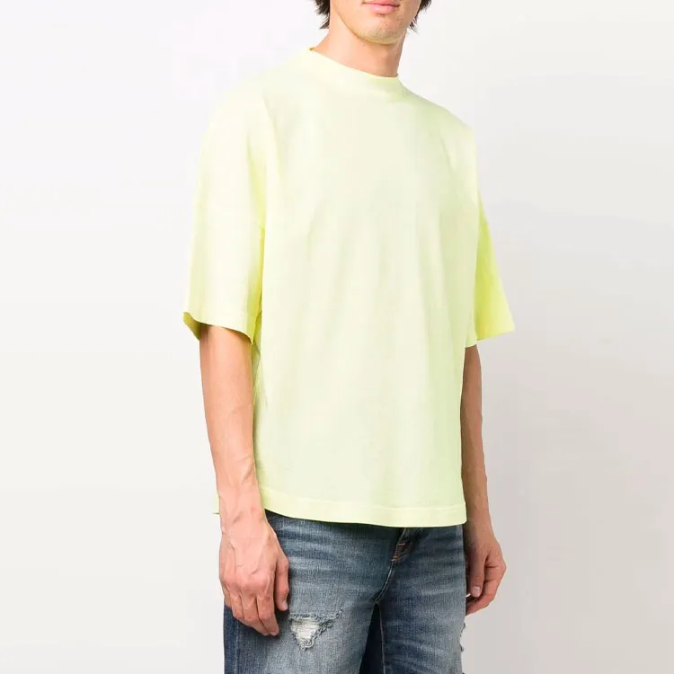 PALM ANGELS Logo Print Cotton T shirt-2