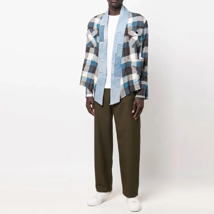 GREG LAUREN Shirts Men Blue-1