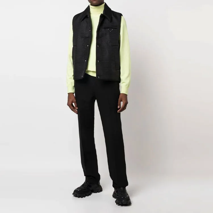 PRADA Vests Men Black-1