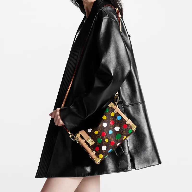 LOUIS VUITTON X Yayoi Kusama Side Trunk Monogram Multicolor-5