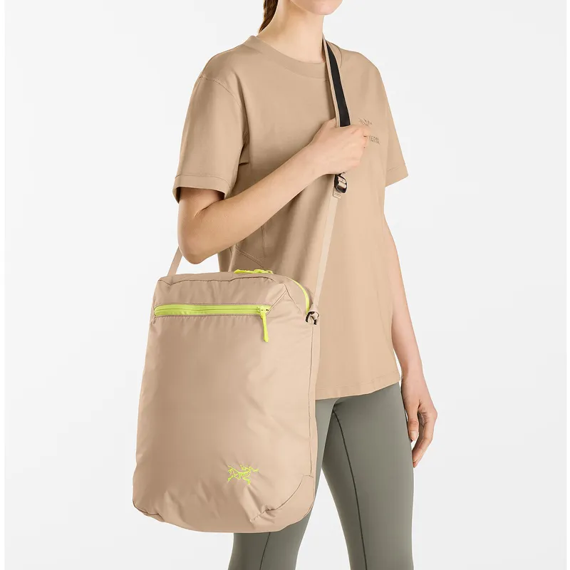 Arcteryx PU Tote Bag Shopping Bag Shoulder Bag Crossbody Bag Regular Unisex Khaki-4