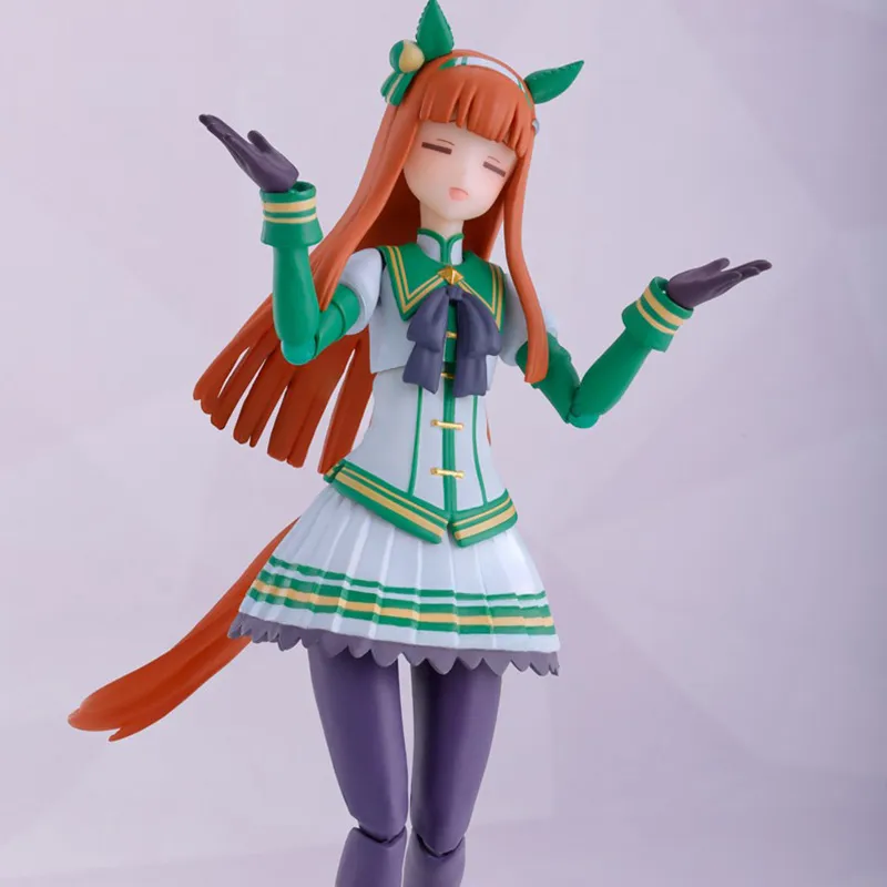 BANDAI S.H.Figuarts Silent Suzuka Pretty Derby Action Figures 13.4cm-4