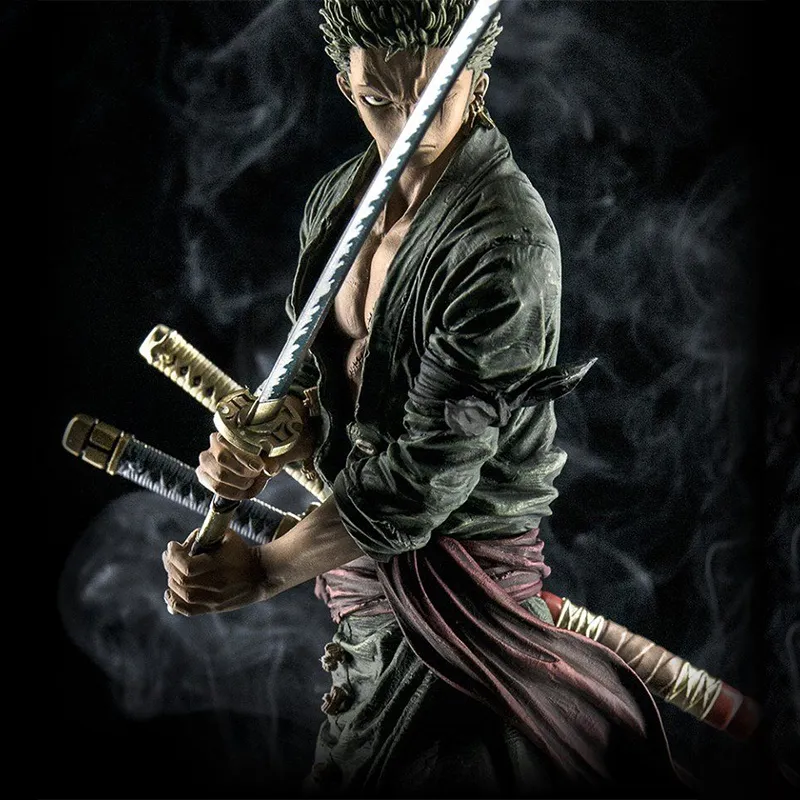 BANPRESTO Roronoa Zoro Glass Factory Sculptor × Photographer One Piece Model A Reissued Version Scale Figures 20cm-2