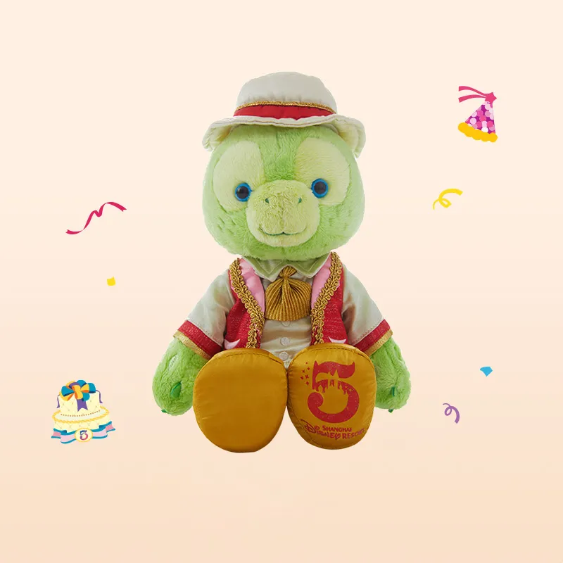 Disney Characters Olu Mel Five Anniversary Doll Dolls Plush Doll Small Size Tall-2
