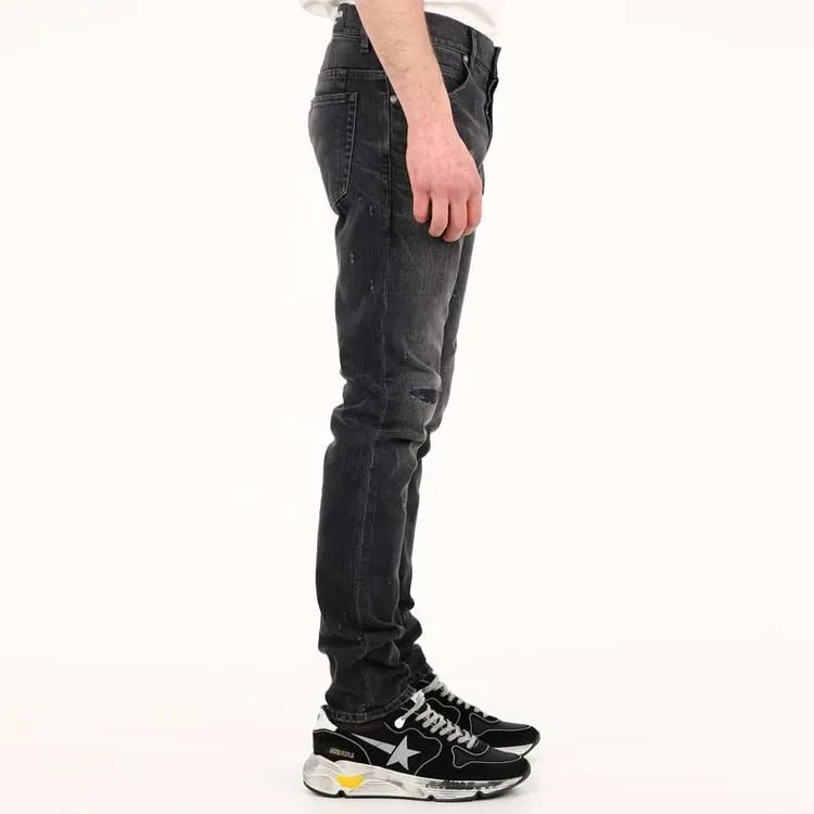 BALMAIN Jeans Men Black-5