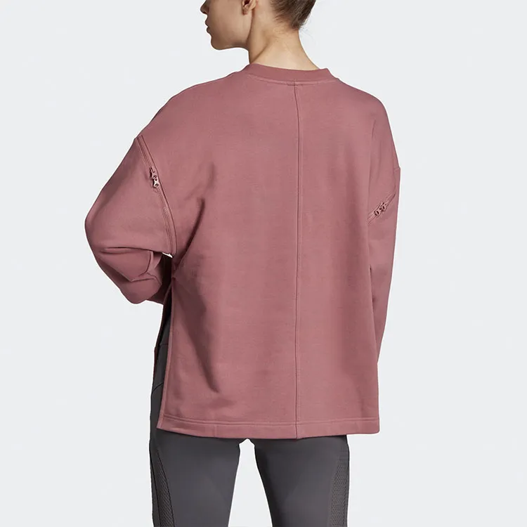 Adidas Athletics Sweatshirt Sweatshirt Women's Purple Pink-4