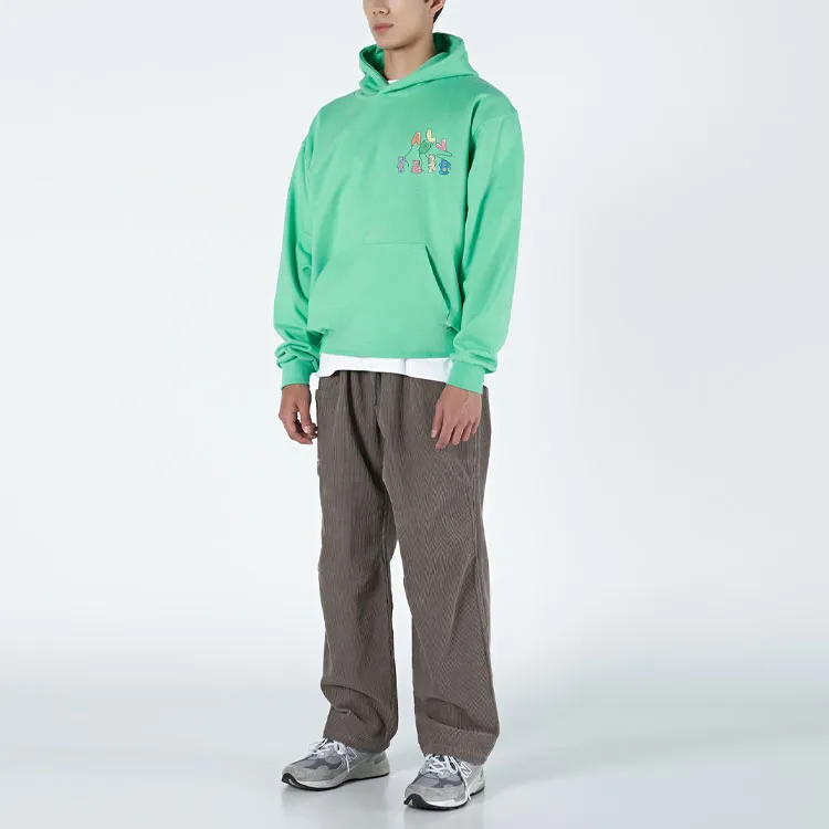 Acme De La Vie/ADLV Hooded Regular Sweatshirt Unisex Bright Green-2
