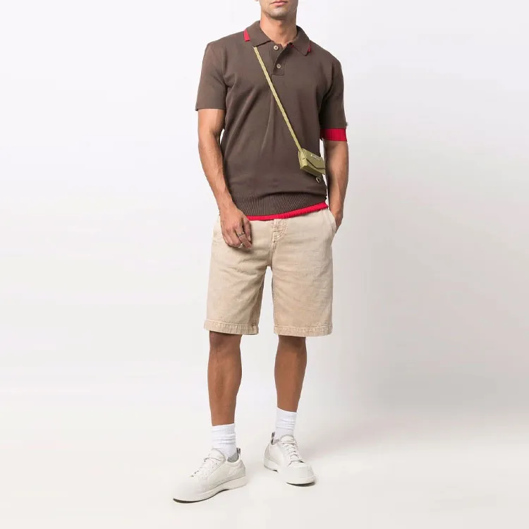 Jacquemus Polo Shirts Men Brown-1