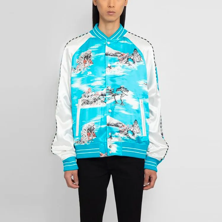 AMIRI Hawaiian Print Bomber Jacket-2