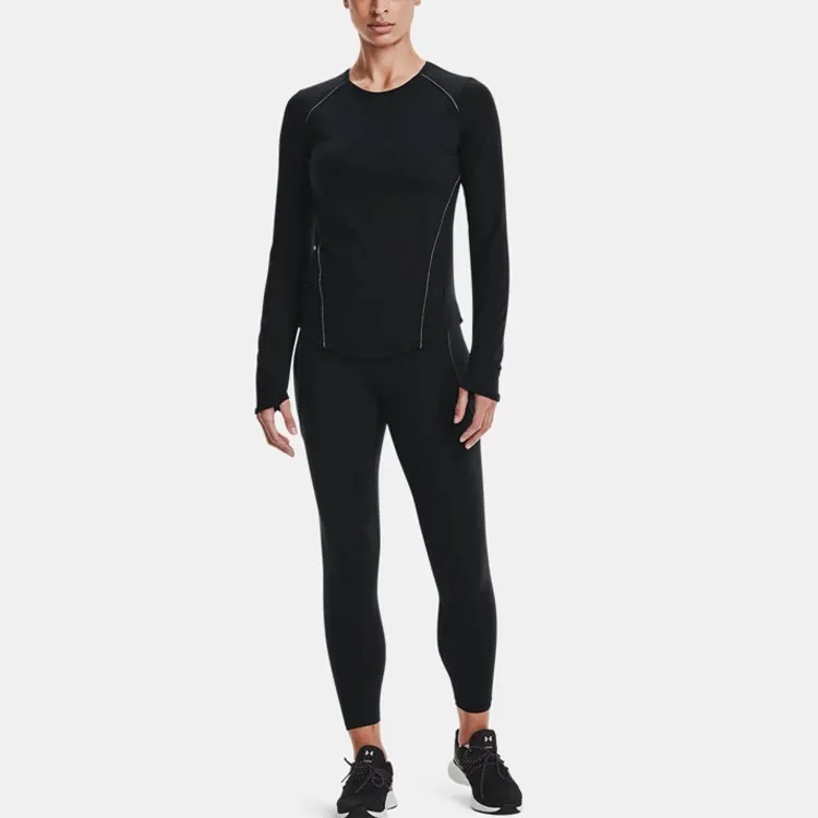 Under Armour Raglan Sleeve T Shirt Women's Black-2