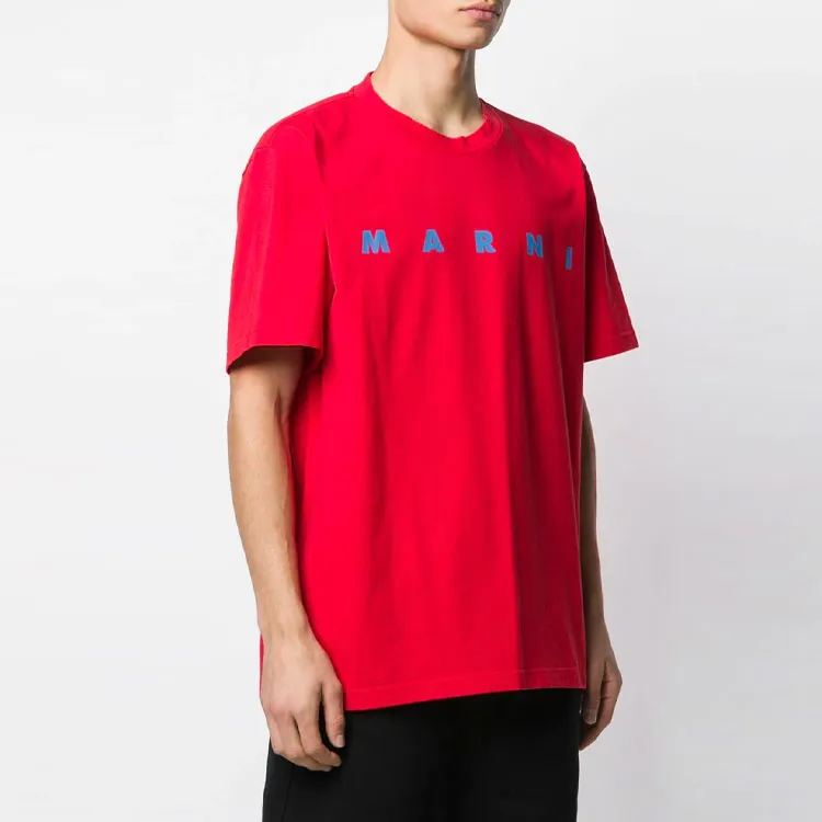 MARNI T-Shirts Men Red-3