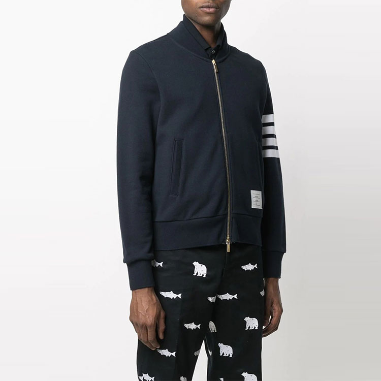 THOM BROWNE Jackets Men Blue - POIZON