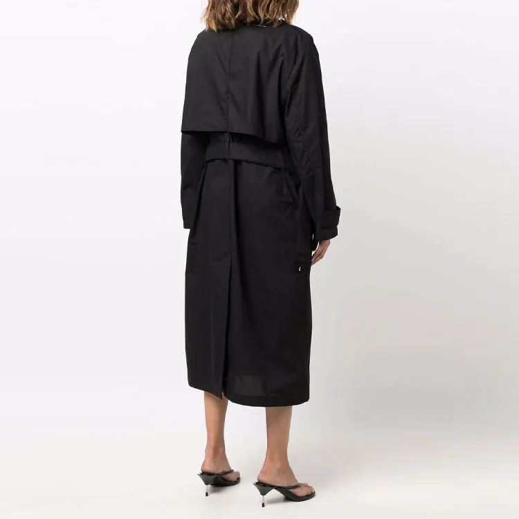 MM6 Maison Margiela Trench Cotton Midi Dress-1