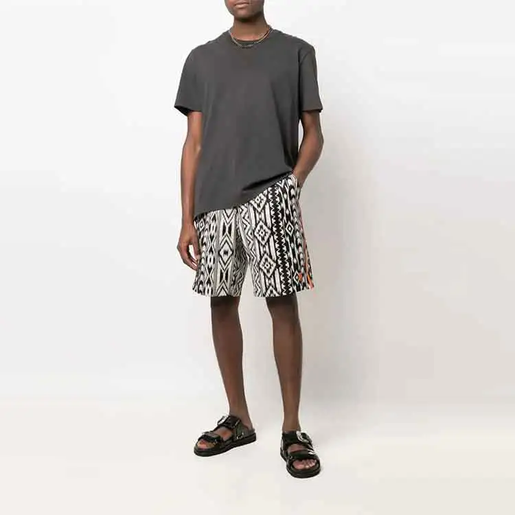 Marcelo Burlon Folk Jacquard Coulisse Shorts-1