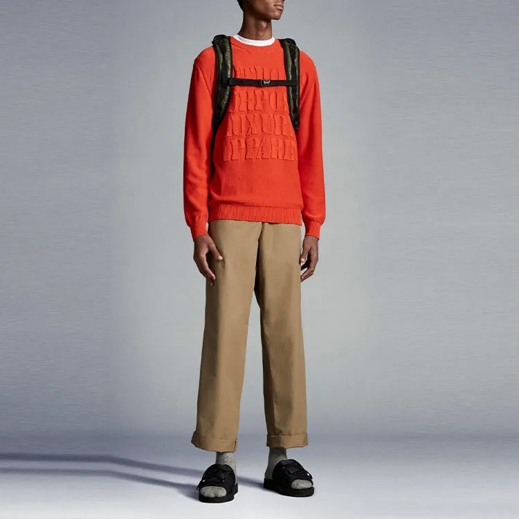 Moncler Casual Pants Men Brown-1