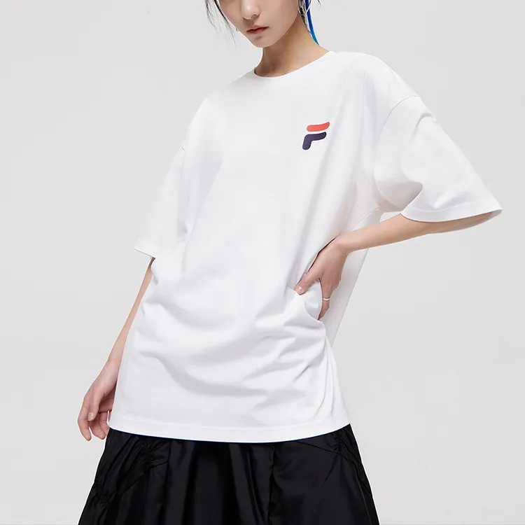 FILA FUSION FOB Series T Shirt Unisex White-4