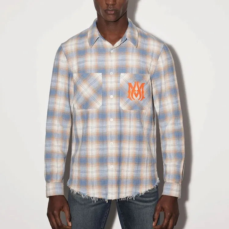 AMIRI Ma Vintage Stencil Plaid-1
