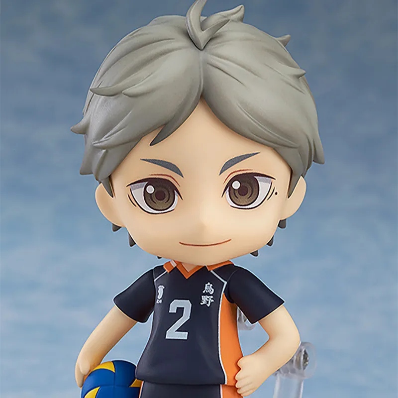GSC Haikyuu!! Characters Haikyuu!! Saitama Shoyo With Base Chibi Figures 10cm-1