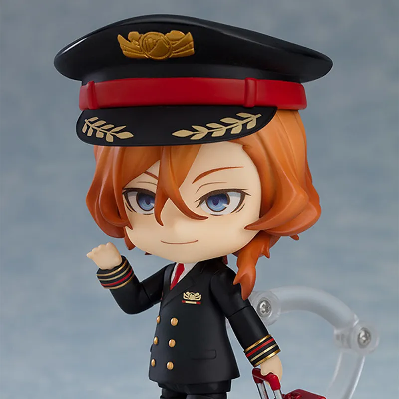 GSC Bungo Stray Dogs, Chūya Mitsurugi, Pilot Ver. With Base, 10cm Chibi Figures-3