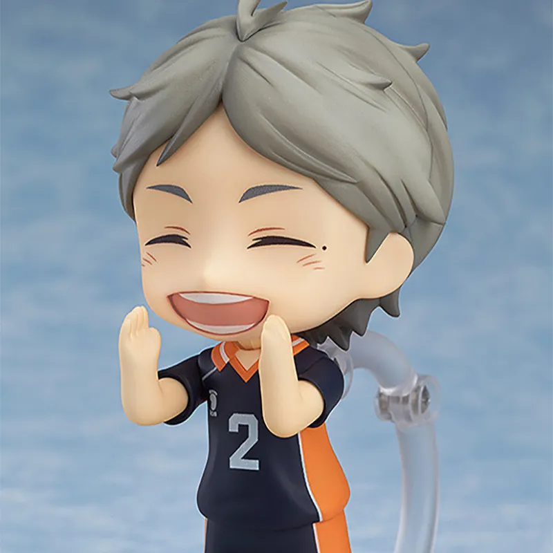 GSC Haikyuu!! Characters Haikyuu!! Saitama Shoyo With Base Chibi Figures 10cm-3