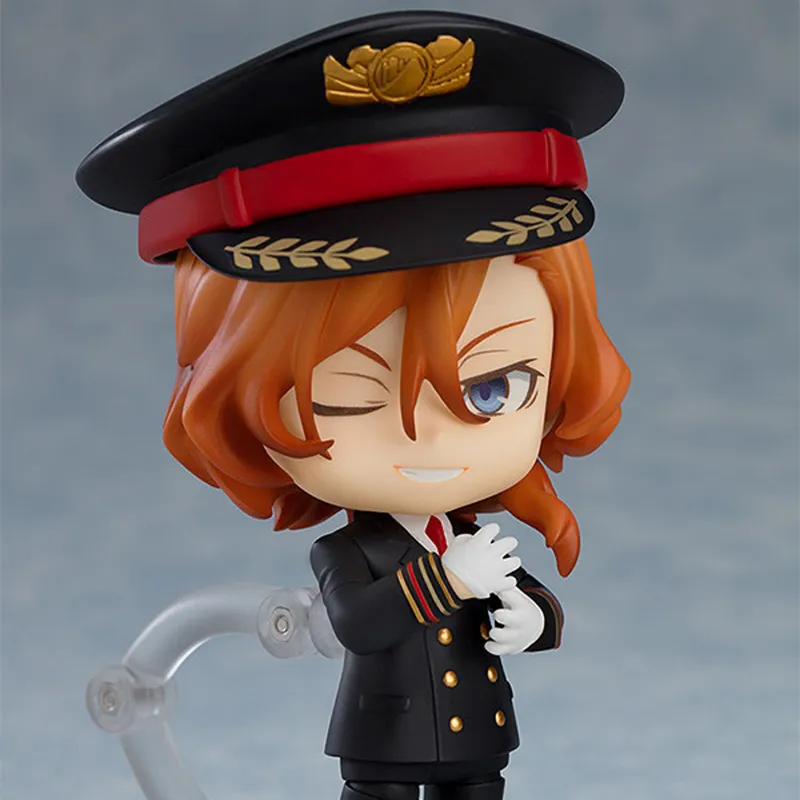 GSC Bungo Stray Dogs, Chūya Mitsurugi, Pilot Ver. With Base, 10cm Chibi Figures-4