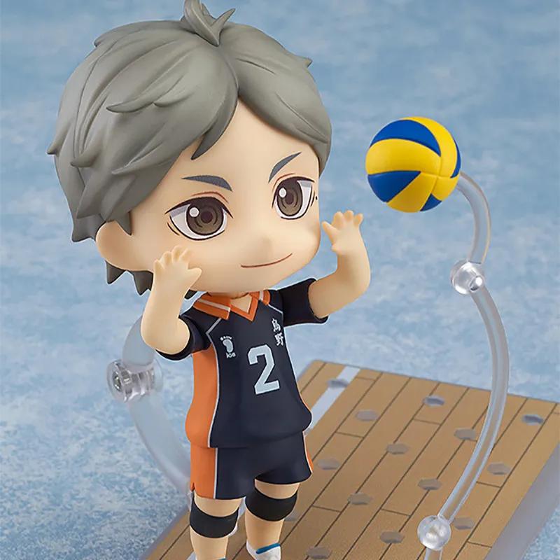 GSC Haikyuu!! Characters Haikyuu!! Saitama Shoyo With Base Chibi Figures 10cm-4