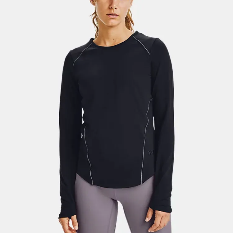 Under Armour Raglan Sleeve T Shirt Women's Black-3