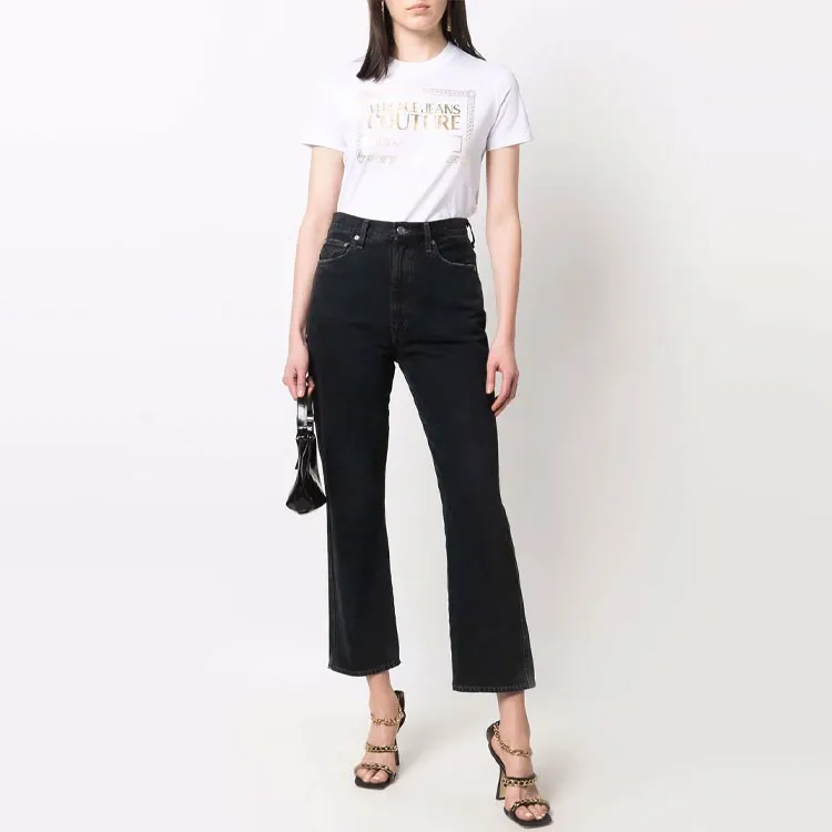 VERSACE JEANS COUTURE SS22 T Shirt Women's White-1