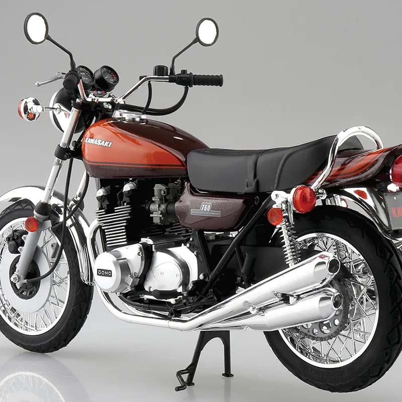 AOSHIMA 1/24 Kawasaki Z2 750RS Model Kits-2