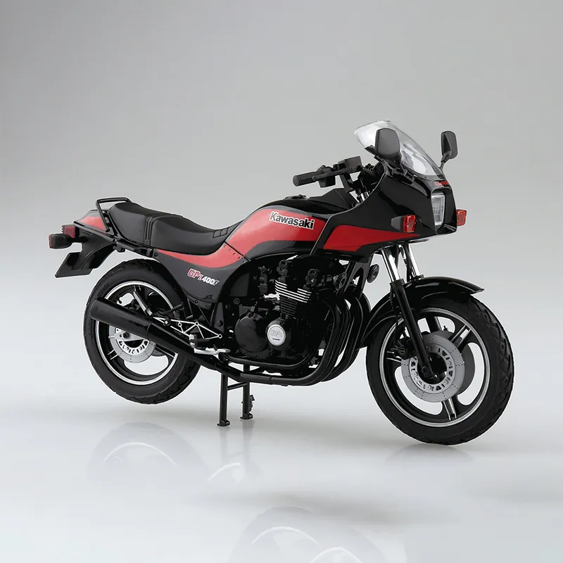AOSHIMA 1/12 Kawasaki ZX400A2 GPz400F Model Kits-1