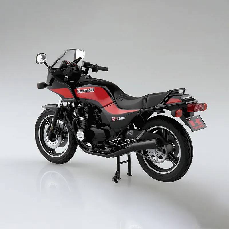AOSHIMA 1/12 Kawasaki ZX400A2 GPz400F Model Kits-2
