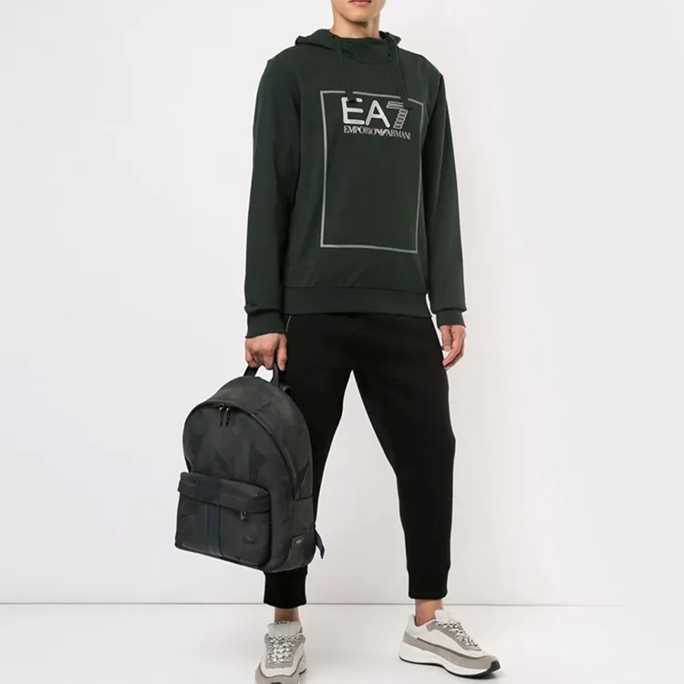 EMPORIO ARMANI EA7 Sweatshirts Men Army Green-1