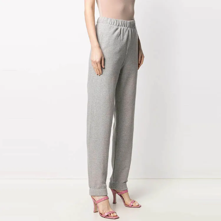 GANNI Logo Embroidered Elasticated Waistband Sweatpants-3