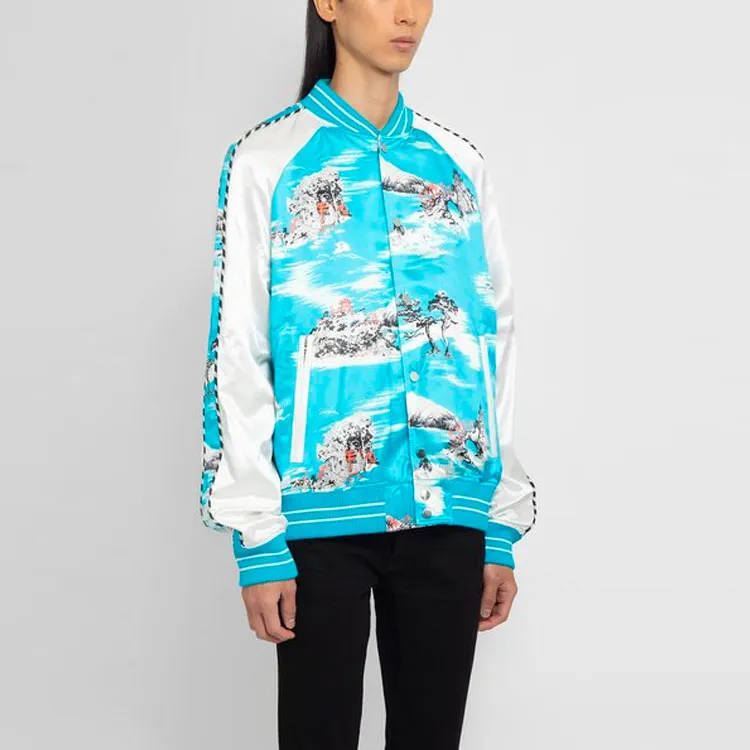 AMIRI Hawaiian Print Bomber Jacket-3