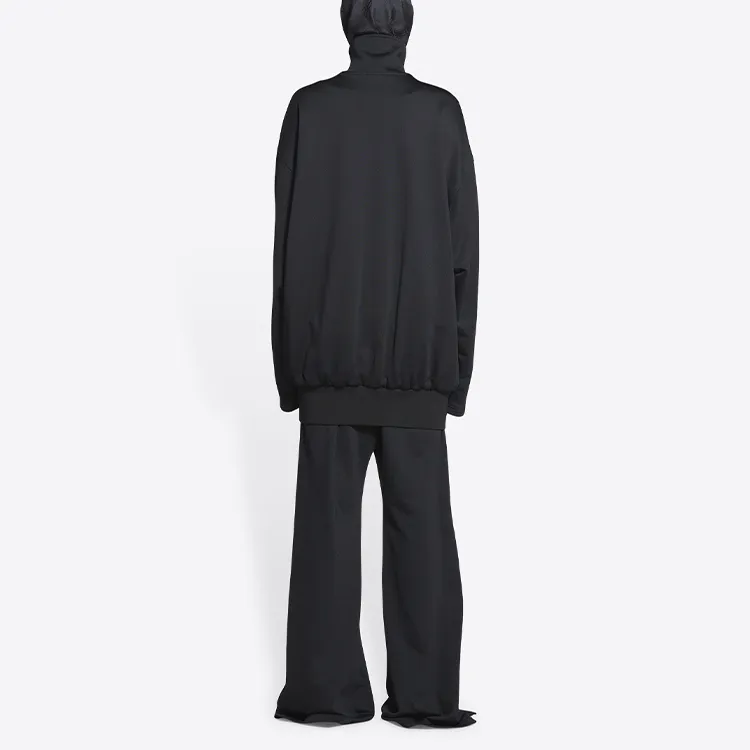 Balenciaga Women's Long Tracksuit Jacket Black-3