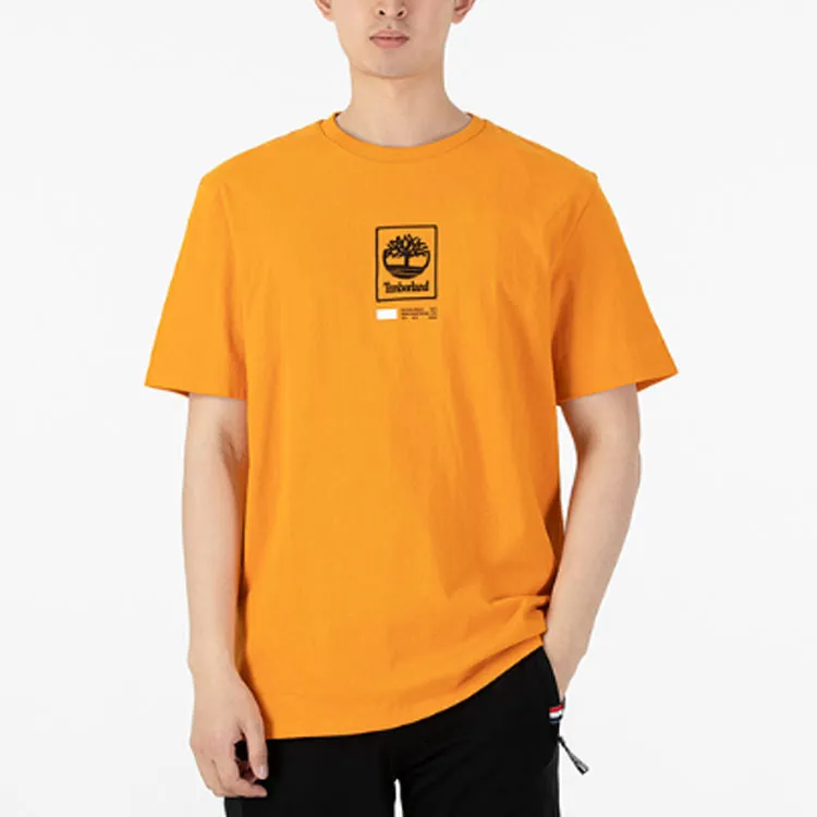Timberland T-Shirts Men Orange-3