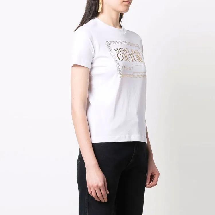 VERSACE JEANS COUTURE SS22 T Shirt Women's White-2