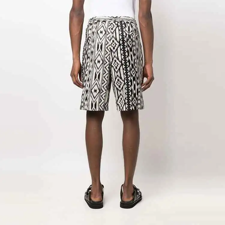 Marcelo Burlon Folk Jacquard Coulisse Shorts-2