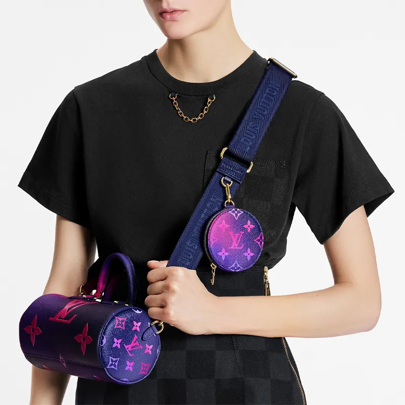 LOUIS VUITTON Papillon Bb Midnight Fuchsia-3