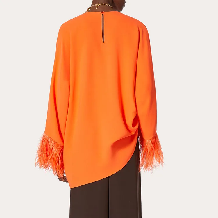 Valentino Embroidered Cady Couture Top-2