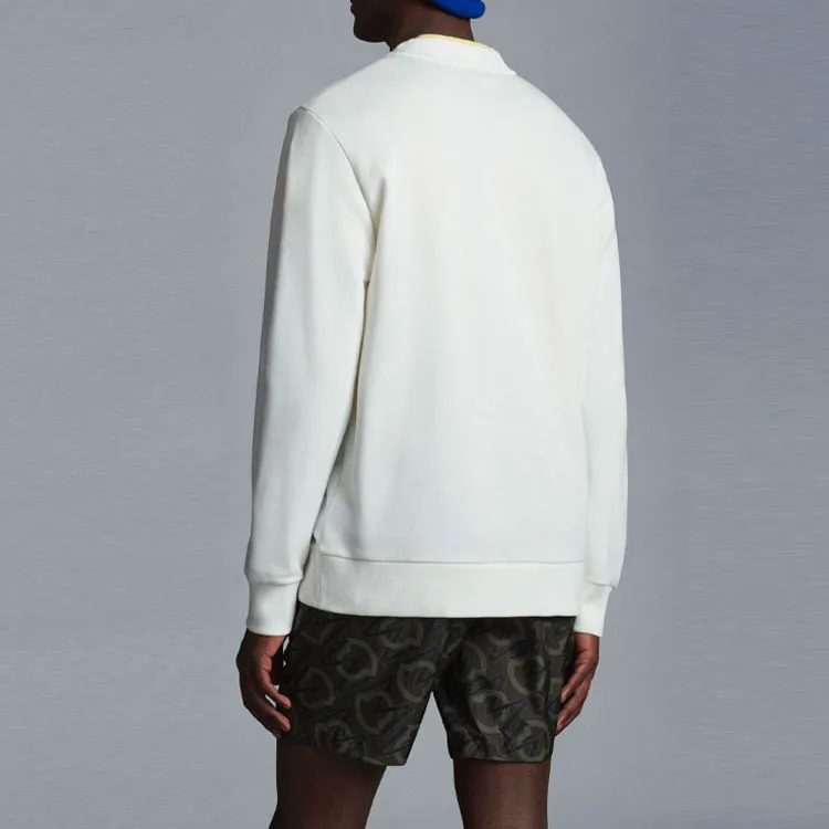 Moncler Sweatshirts Men White-2