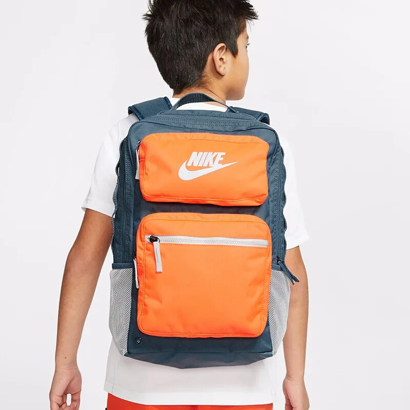 Nike Polyester Travel Bags Backpack Regular Unisex Orange-4