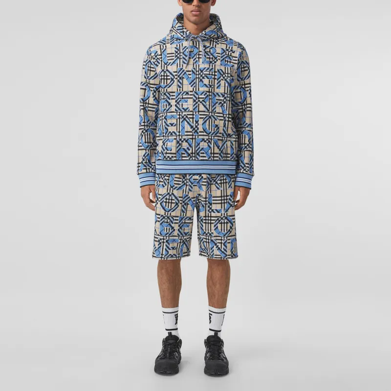 Burberry Sweatshirt Men's Bright Cobalt-1